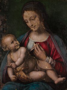 Virgin and Child by attributed to Bernardino Luini
