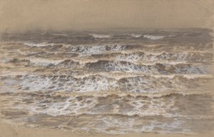 Study of Waves by attributed to Samuel Palmer