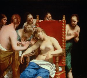 The Death of Cleopatra by called Guido Canlassi Guido Cagnacci