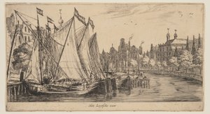 The Leytsche Ferry, from Views of Amsterdam
