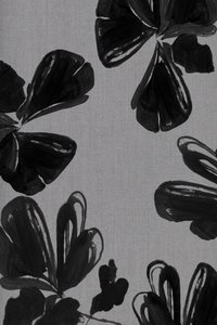 Abstract Black Blooms