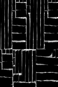 Abstract Black Grid Pattern by cartissi