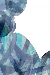 Abstract Blue Current
