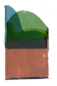 Abstract Layered Landscape by cartissi