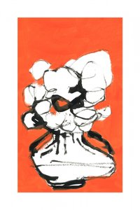 Abstract Orange Bouquet by cartissi