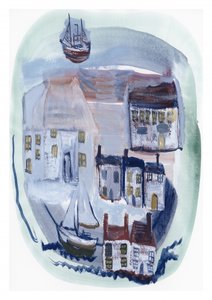 Charming Harbor Village by cartissi