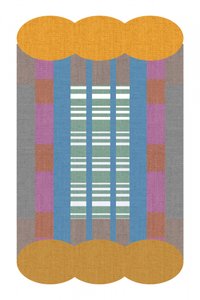 Colorful Geometric Textile by cartissi