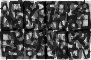 Dark Abstract Pattern by cartissi
