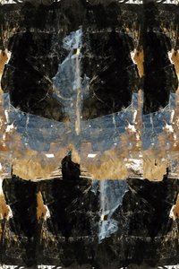 Dark Gold Abstract Layers
