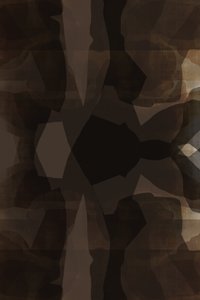 Deep Brown Abstract by cartissi
