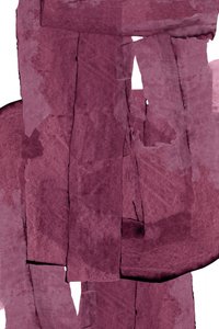 Deep Plum Abstract by cartissi