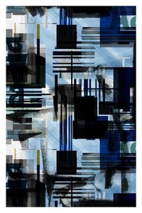 Dynamic Blue Geometry