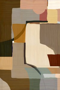 Earthy Abstract Blocks by cartissi