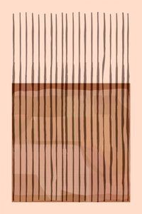 Earthy Abstract Vertical Lines by cartissi