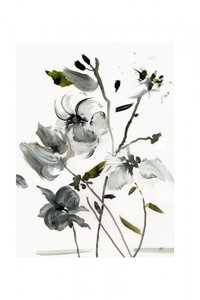 Elegant Abstract Flowers by cartissi