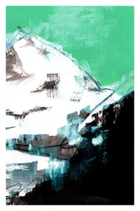 Emerald Sky Mountain by cartissi