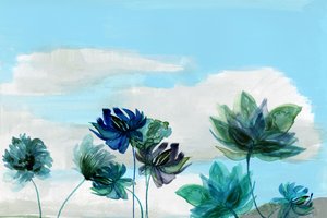 Ethereal Sky Blooms by cartissi