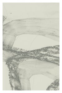 Flowing Grey Abstract by cartissi