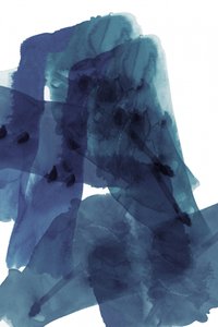Fluid Blue Abstract by cartissi