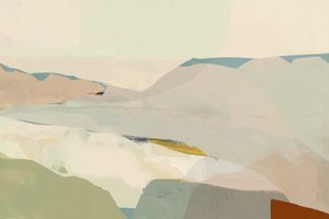 Gentle Mountain Vista by cartissi