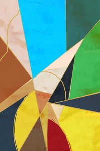 Geometric Color Play by cartissi