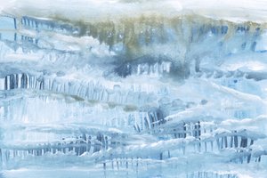 Icy Blue Landscape by cartissi