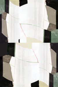 Layered Geometric Abstract by cartissi
