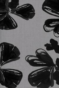 Modern Black Blooms