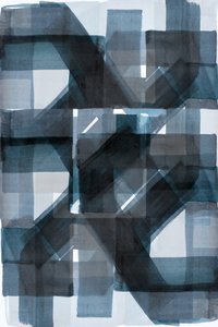 Modern Blue Layers