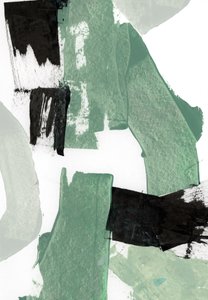Modern Green Abstract Shapes