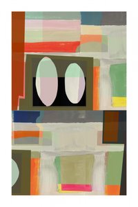 Muted Abstract Forms by cartissi