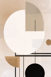Neutral Geometric Abstract by cartissi