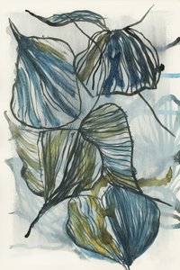 Organic Blue Leaves by cartissi