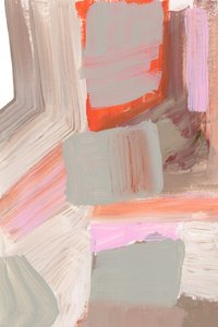 Pink Orange Grey Blocks by cartissi