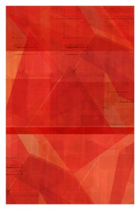 Red Geometric Layers by cartissi