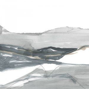 Serene Grey Landscape by cartissi