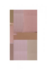 Soft Blush Geometric Abstract