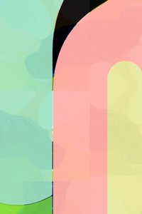 Soft Pastel Abstraction by cartissi