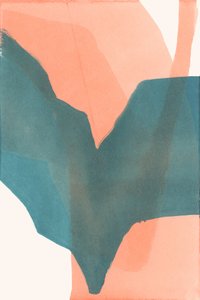 Soft Teal Shapes by cartissi