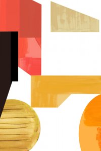Vibrant Abstract Shapes by cartissi