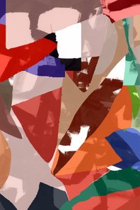 Vibrant Abstract Shapes by cartissi
