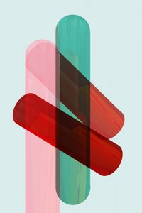 Vibrant Geometric Overlap by cartissi