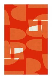 Vibrant Midcentury Curves by cartissi