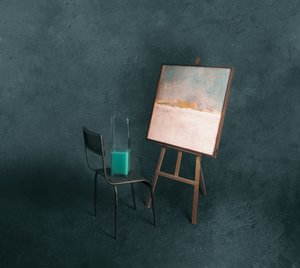 Serene Painting Studio by chenyi wang