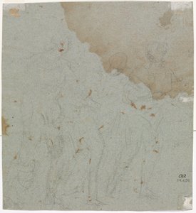 Sketch for Lot and His Daughters (verso)