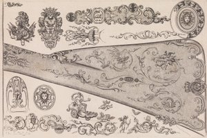 Plate Seven from Nouveaux Desseins D