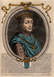 Portrait of Charles VII, King of France by de Larmessin