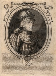 Portrait of John II the Good (1319-1364), King of France - Portrait of John II, 