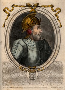 Portrait of Philip IV the Bel (1268 - 1314), King of France - Philip IV the Fair (1268-1314) King of France - engraving from 