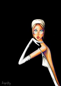 Elegant Fashion Portrait by dragonfly